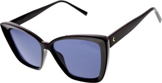 KENDALL + KYLIE Mazie Oversized Beveled Butterfly Sunglasses