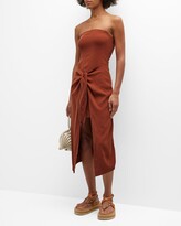 Thumbnail for your product : Anemos Strapless Midi Coverup Dress