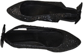 Thumbnail for your product : Maje Black Leather Ballet flats