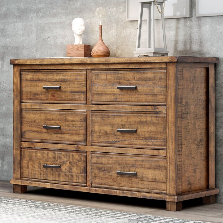 Reclaimed Wood Dresser The World, Kramer 15 Drawer Reclaimed Wood Wide Dresser