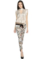 Thumbnail for your product : Just Cavalli Cordoba Stretch Viscose Cady Trousers