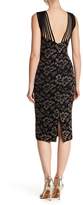 Thumbnail for your product : Dress the Population Gwen Strappy Metallic Print Bodycon Dress