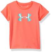 Thumbnail for your product : Under Armour Little Girl's Glitter Big Logo Short Sleeve T-Shirt Shirt