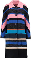 Thumbnail for your product : Missoni Metallic Striped Wool-Blend Coat