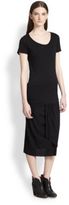 Thumbnail for your product : Monrow Short-Sleeve Scoopneck Knit Dress