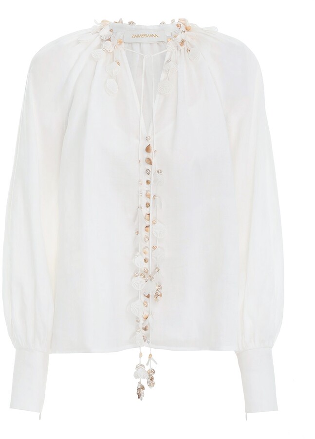 Ivory Shell Top | Shop the world's largest collection of fashion 
