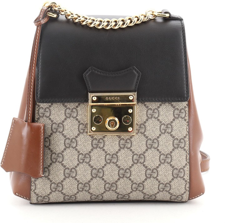 gucci backpack padlock
