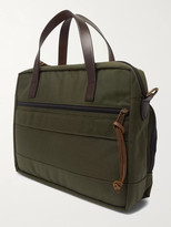 Thumbnail for your product : Filson Dryden Leather-Trimmed Nylon Briefcase