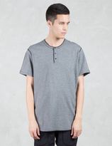 Thumbnail for your product : Reigning Champ Tiger Jersey S/S Henley T-Shirt