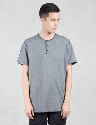 Reigning Champ Tiger Jersey S/S Henley T-Shirt