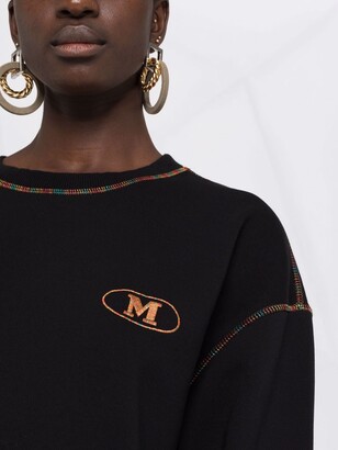 M Missoni Logo-Embroidered Cotton Sweatshirt
