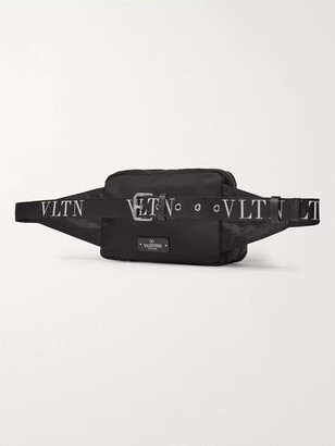 Valentino Garavani Logo-Detailed Shell Belt Bag