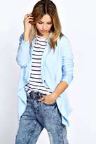 Thumbnail for your product : boohoo Monica Lightweight Waterfall Blazer