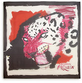 Thumbnail for your product : Alexander McQueen Big Leopard Silk Shawl