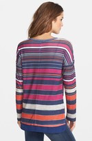 Thumbnail for your product : Jessica Simpson 'Faith Hatchi' Layered Look Stripe Top