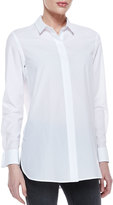 Thumbnail for your product : Theory Daithi Button-Down Blouse