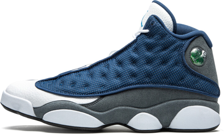 blue and gray jordans
