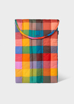 Thumbnail for your product : Paul Smith BAGGU Madras No.1 13" Puffy Laptop Sleeve