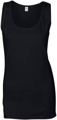 Gildan Ladies Soft Style Tank Top Vest (M)