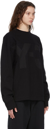 Y-3 Black Heavy Piqué Classic Sweatshirt