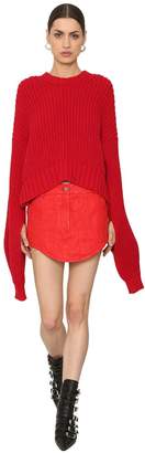 Zadig & Voltaire Zadig&Voltaire Rib Knit Sweater W/ Extra Long Sleeves