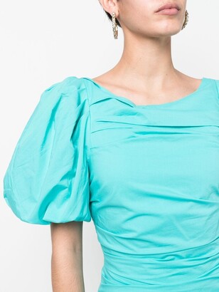 Designers Remix Ruched-Detail Mini Dress