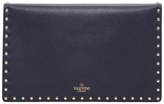 Thumbnail for your product : Valentino Navy Garavani Rockstud Envelope Pouch