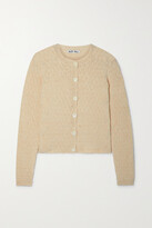 Thumbnail for your product : Alex Mill Ruby Merino Wool, Alpaca And Hemp-blend Cardigan