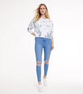 Thumbnail for your product : New Look Tall Bright Ripped High Waist Hallie Super Skinny Jeans
