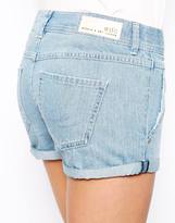 Thumbnail for your product : Esprit Turn Up Light Wash Denim Shorts