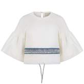 Thumbnail for your product : MET METGirls Ivory Wide Fit Marjor Sweatshirt