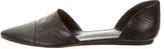 Thumbnail for your product : Jenni Kayne Pointed-Toe Leather Flats