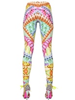 Thumbnail for your product : Manish Arora Printed Stretch Jersey Leggings