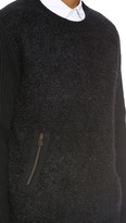Thumbnail for your product : Robert Geller Fuzzy Knit Sweater