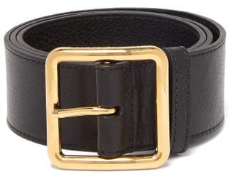 Alexander McQueen Leather Waist Belt - Womens - Black