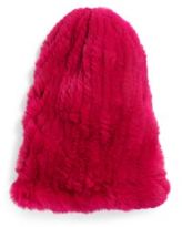 Thumbnail for your product : Saks Fifth Avenue Rabbit Fur Slouch Hat