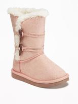 Thumbnail for your product : Old Navy Sueded Toggle Boots for Baby
