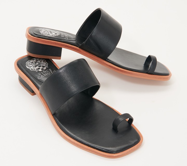 vince camuto toe loop sandals