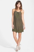 Thumbnail for your product : Madison Marcus Embroidered Silk Dress