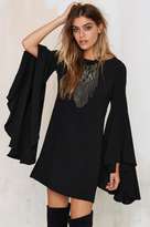 Thumbnail for your product : Nasty Gal Hells Bells Crepe Dress