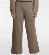 Thumbnail for your product : Frankie Shop Ribbed-knit wide-leg pants