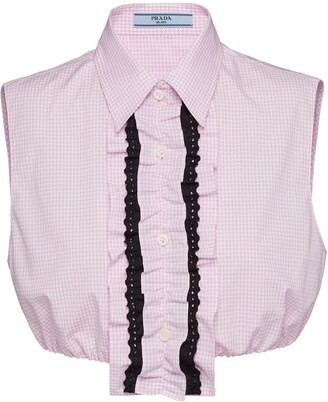 Prada Women's Pink Tops | ShopStyle