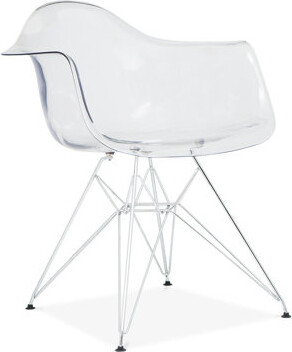 Corrigan Studio Sunderland Arm Chair in Clear