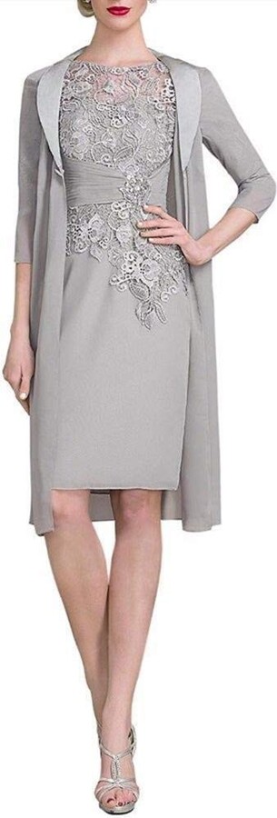 silver formal jacket