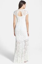 Thumbnail for your product : Jump Apparel Floral Lace Cutout Dress (Juniors)