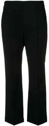 Sportmax creased cropped trousers
