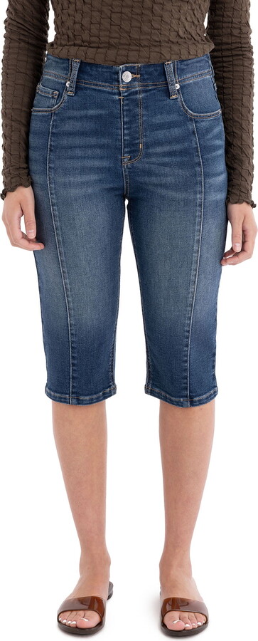 Jordache Women’s High Rise Skinny Capri, Size 2-22, 15 3/4″ Inseam