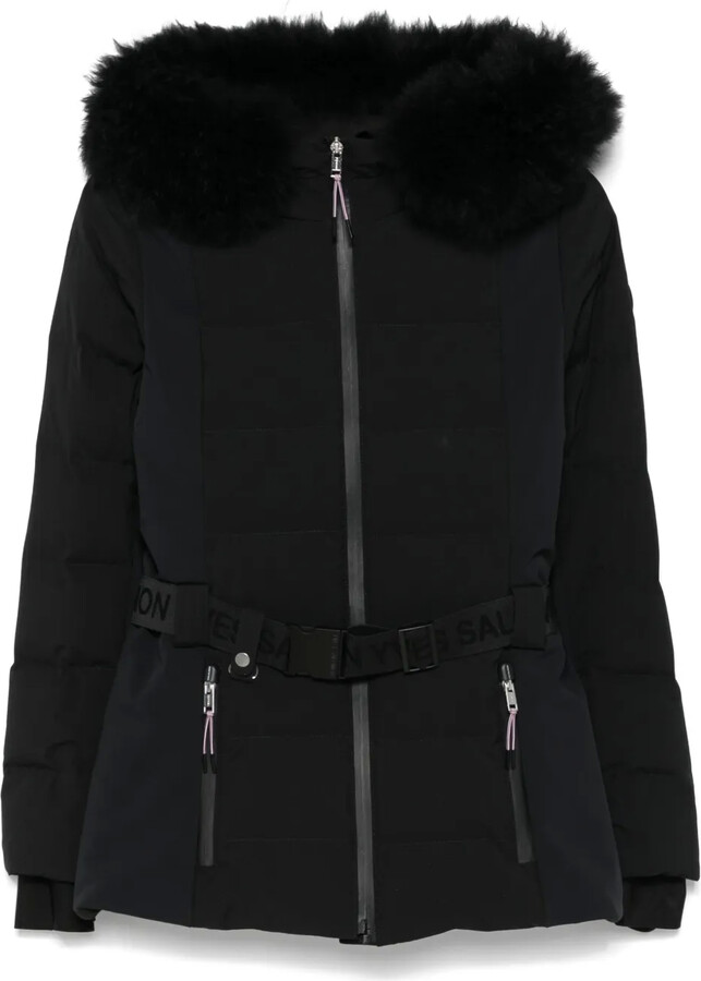 Yves Salomon Belted Ski Jacket