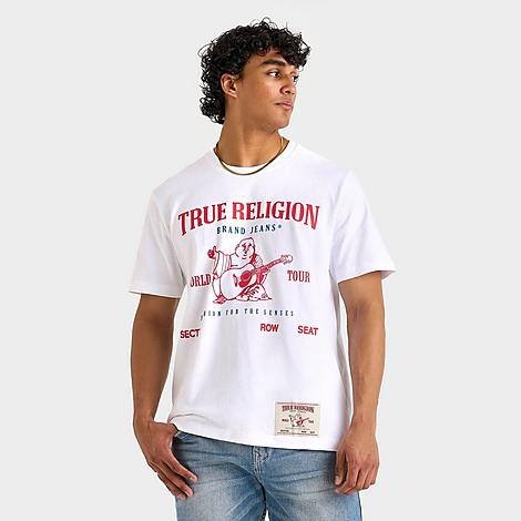 True Religion Men's World Tour Graphic T-Shirt