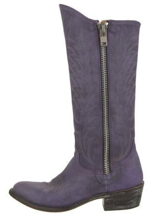 Old Gringo Leather Embroidered Accent Riding Boots - ShopStyle